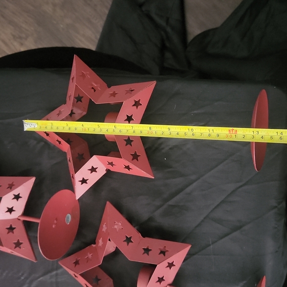 Set of 3 Star Tealight Candle Holders - Picture 13 of 15